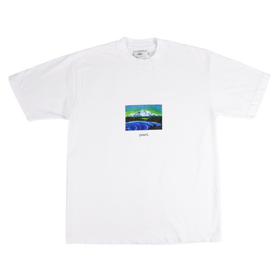 Pearl Mt. Rainier Nile Gibbs Tee - White