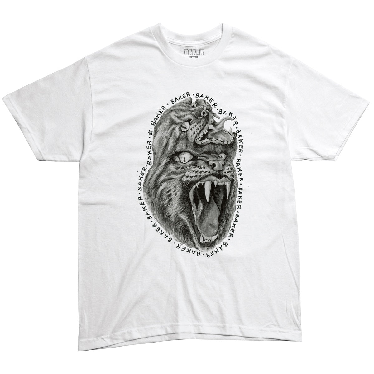 Baker Fried Beast Tee - White
