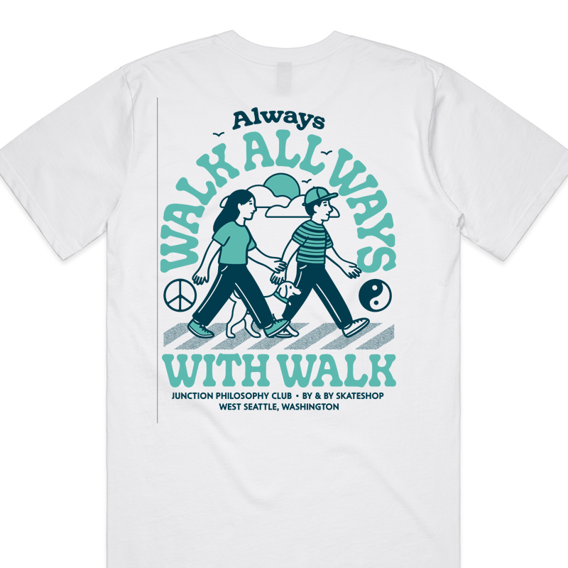 By And By Junction Philosophy Club T-Shirt - White