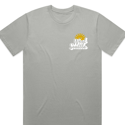 By And By Stickers T-Shirt - Smoke