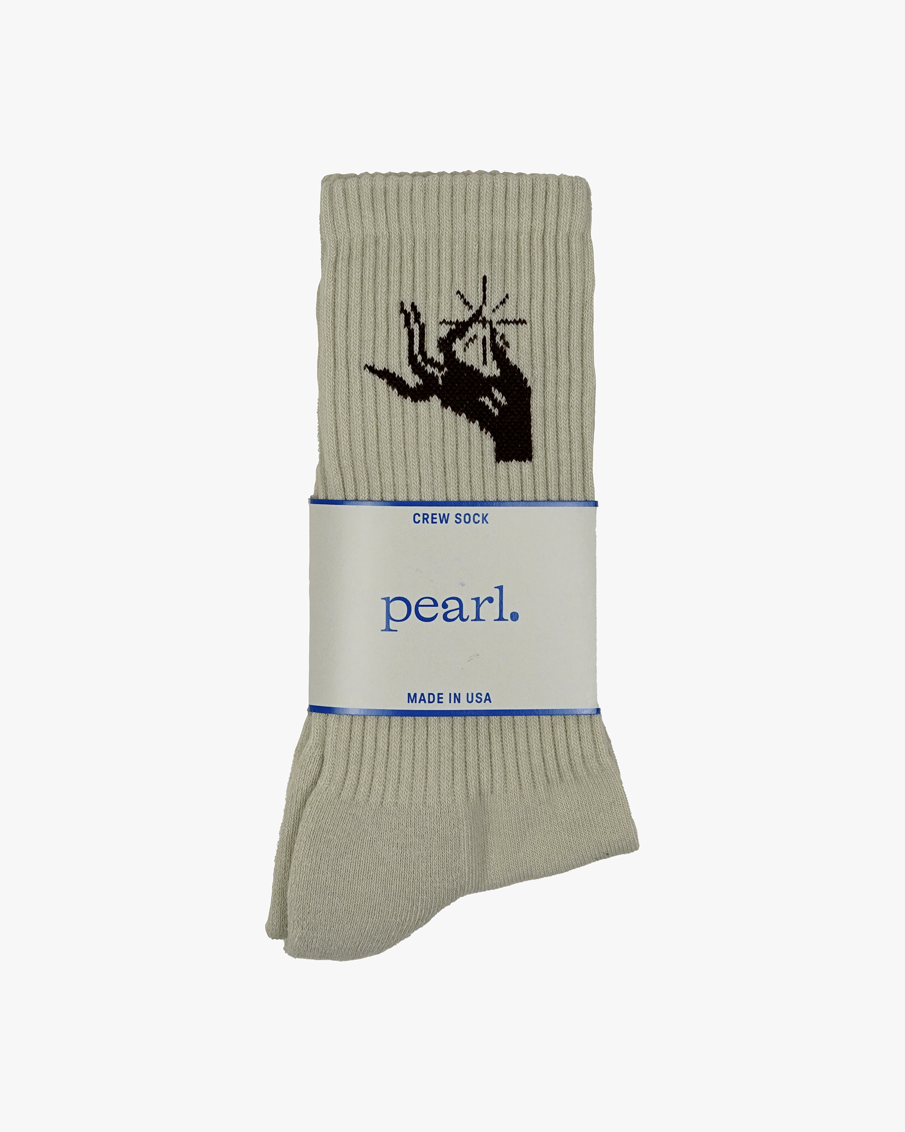 Pearl Something Wonderful Socks - Taupe