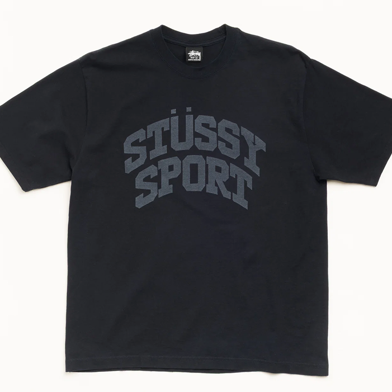 Stussy Block Sport Tee - Black