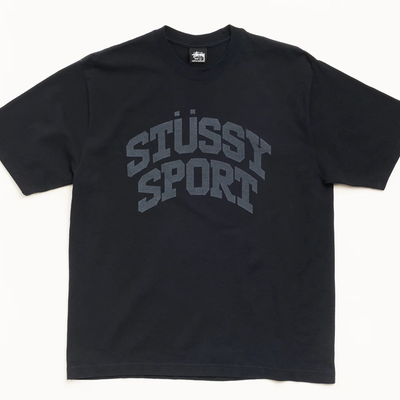 Stussy Block Sport Tee - Black