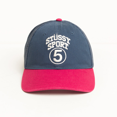 Stussy LP Stussy Sport 5 Trucker Cap - Navy