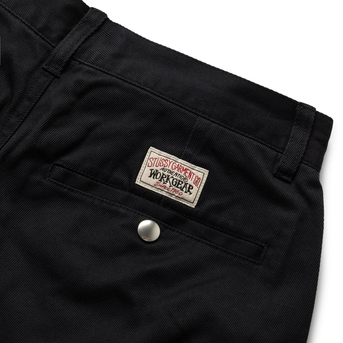 Stussy Workgear Trouser Twill - Black