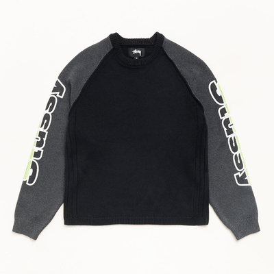 Stussy Two Tone Raglan Sweater