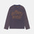 Stussy 2Tone Cotton Mesh Crew - Navy