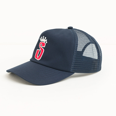Stussy Trucker S Crown Cap - Navy