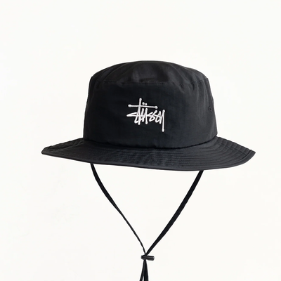 Stussy Basic Boonie Hat - Black