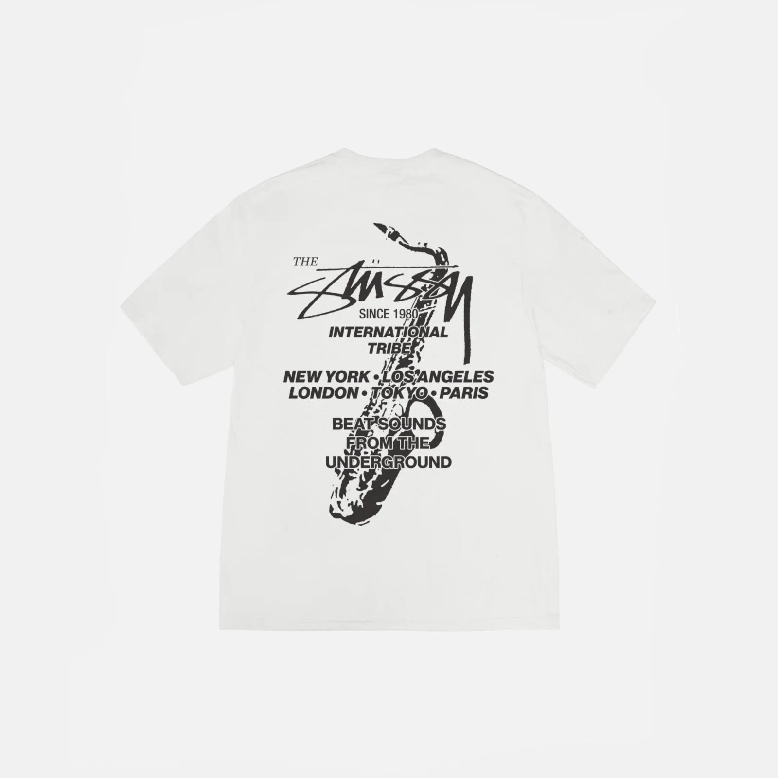 Stussy Beat Sounds Tee - Natural