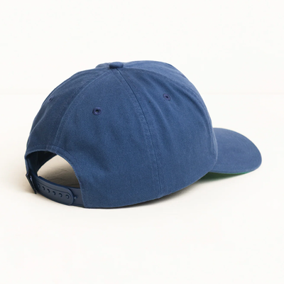 Stussy Big Stock Mid Depth Cap - Dark Blue