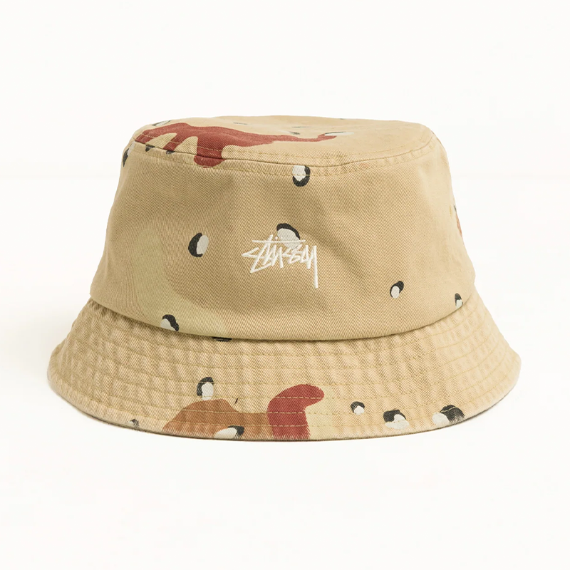 Stussy Stock Bucket Hat - Dessert Camo