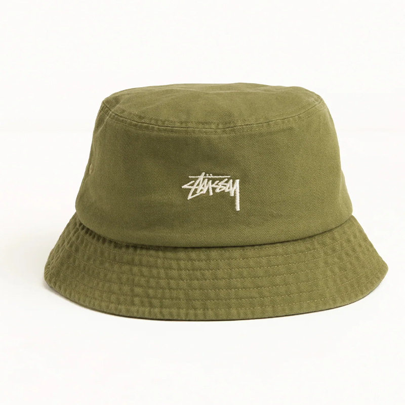 Stussy Stock Bucket Hat - Olive