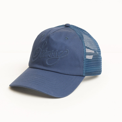 Stussy Trucker Cursive Stitch Cap - Navy