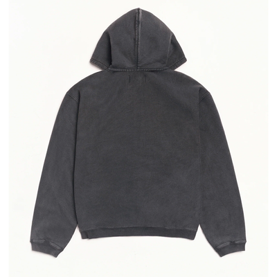 Stussy Faded Graphic Zip Hood - Black