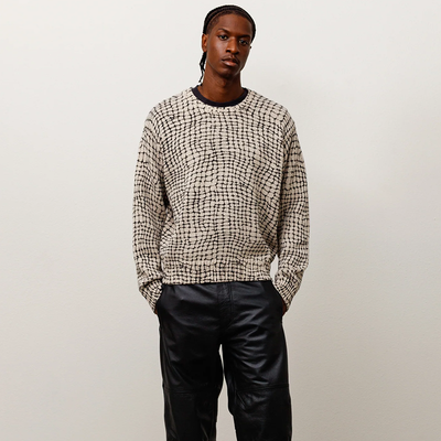 Stussy Mesh Print Sweater