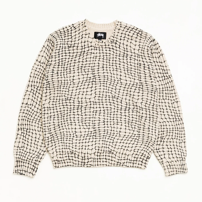 Stussy Mesh Print Sweater
