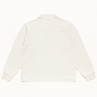 Stussy LS Classic Pique Polo - Bone