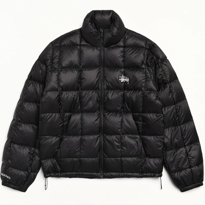 Stussy Midweight Puffer - Black
