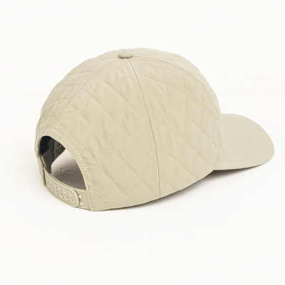 Stussy MD Quilted Surfwalk Cap - Khaki