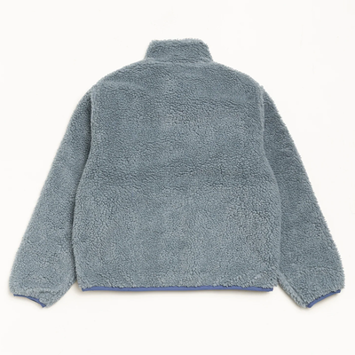 Stussy Sherpa Reversible Jacket - Bluestone