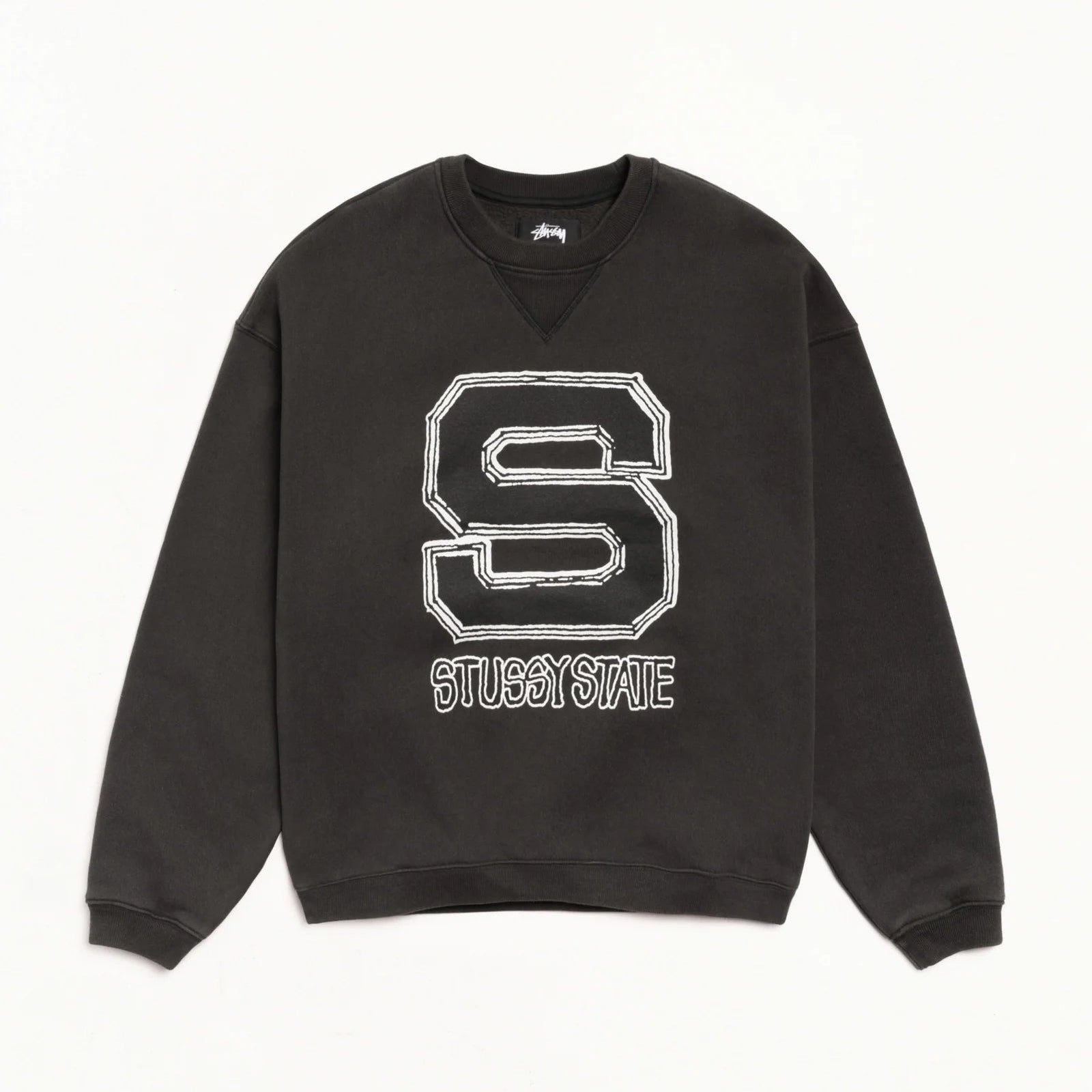 Stussy State Crewneck - Black