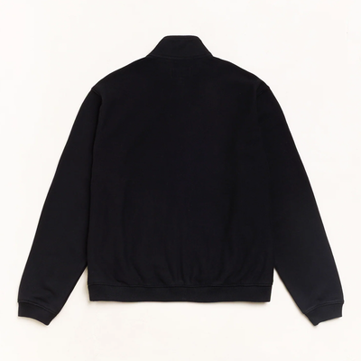 Stussy Textured Zip Mock - Black