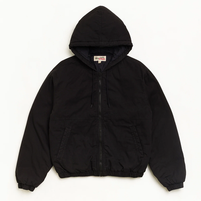 Stussy Work Jacket Ripstop - Black