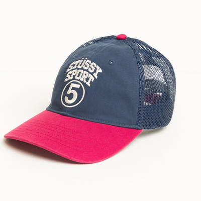 Stussy LP Stussy Sport 5 Trucker Cap - Navy