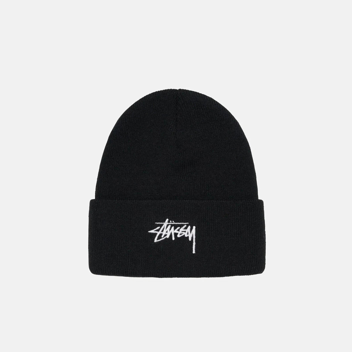 Stussy Stock Cuff Beanie - Black