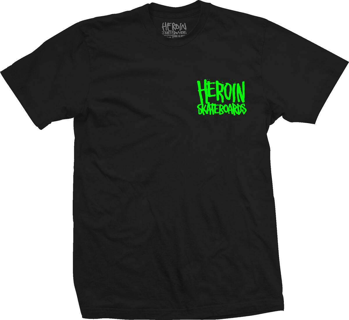 Heroin Swamp Gator Tee - Black