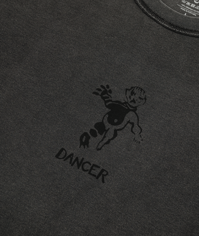 Dancer Inside Out Tee- Black