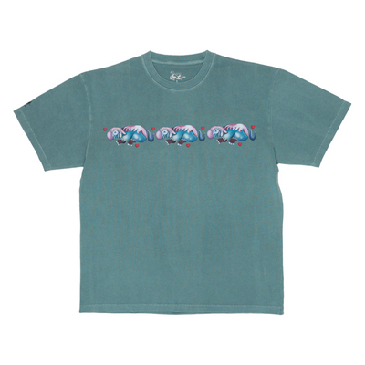 Dancer Love Beast Tee- Eucalyptus