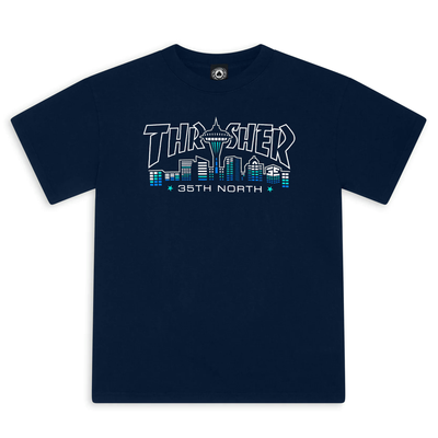 Thrasher X 35th North Skyline Mag T-Shirt