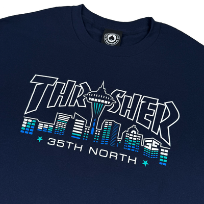 Thrasher X 35th North Skyline Mag T-Shirt