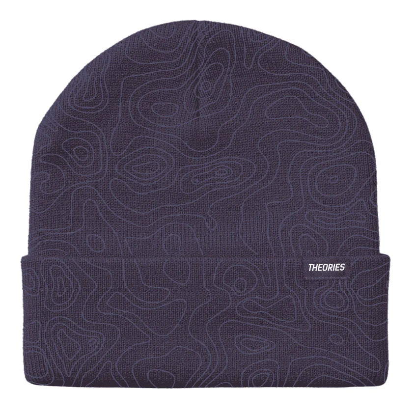 Theories Contour Beanie - Eggplant