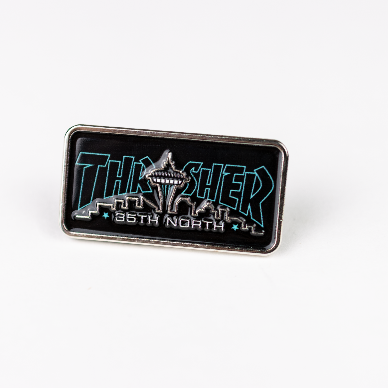 Thrasher X 35th North Skyline Mag Pin