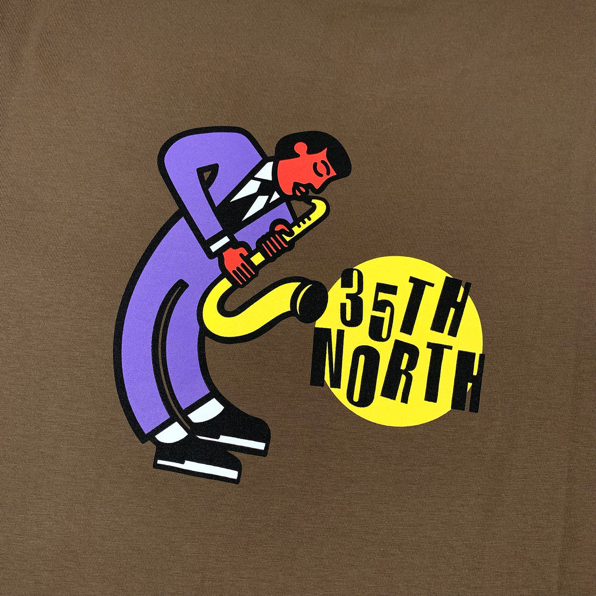 35th North Charlie T-Shirt - Walnut