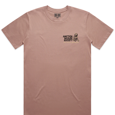 By And By Junction Wildlife T-Shirt - Hazy Pink