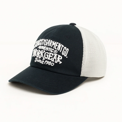 Stussy LP Workgear Strapback Cap - Black