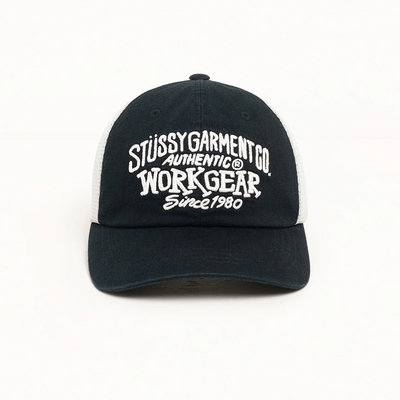 Stussy LP Workgear Strapback Cap - Black