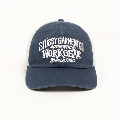 Stussy LP Workgear Strapback Cap - Navy