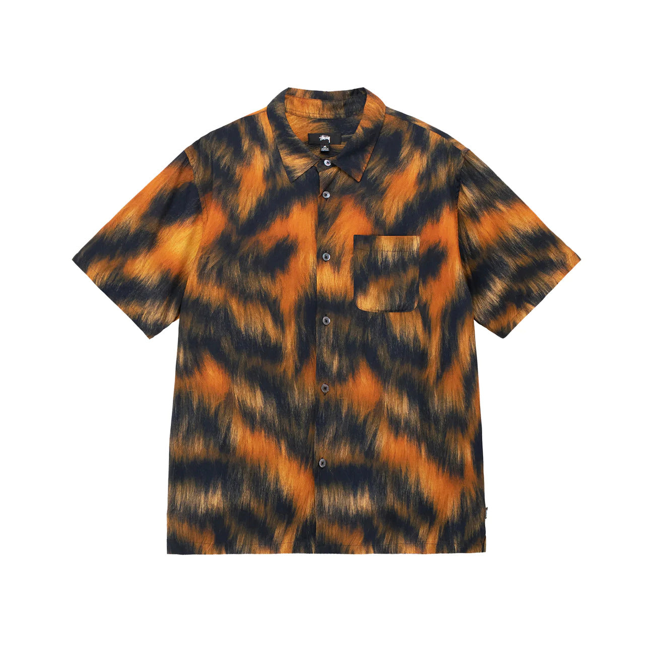 Stussy Fur Print Shirt - Tiger