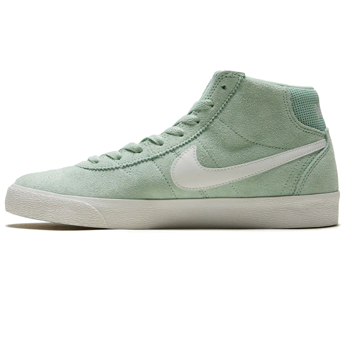 Women's Nike SB Bruin High Shoes - Enamel Green / Summit White
