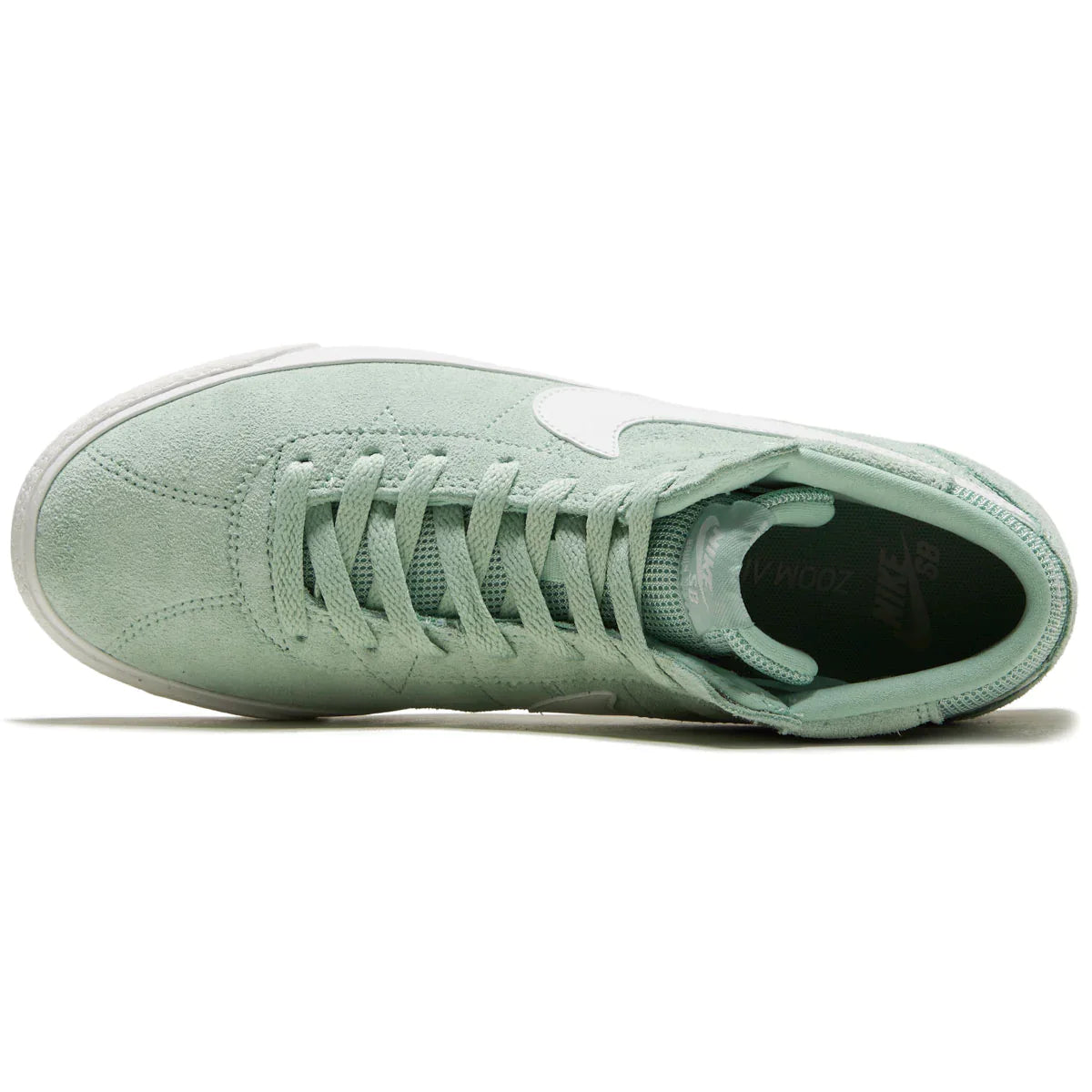 Women's Nike SB Bruin High Shoes - Enamel Green / Summit White