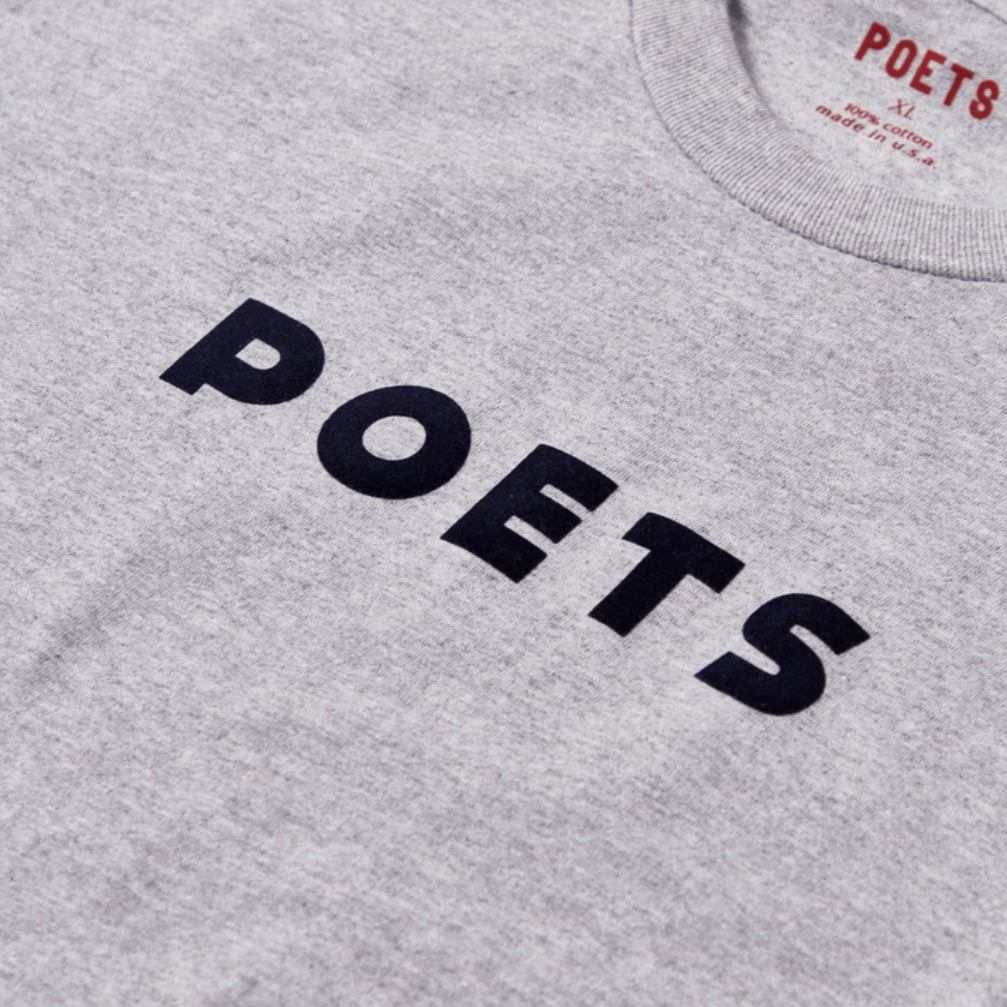 Poets Base Longsleeve Shirt - Heather Grey