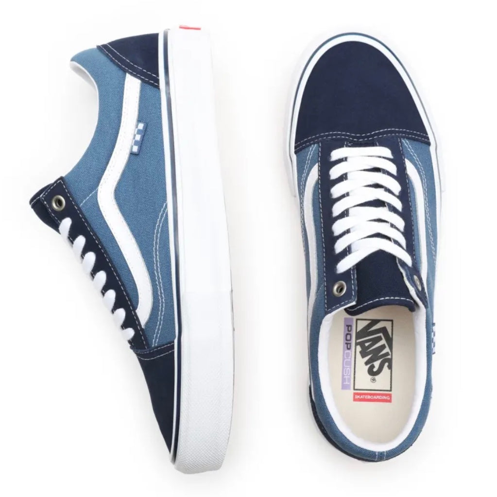 Vans Skate Old Skool Navy White 9