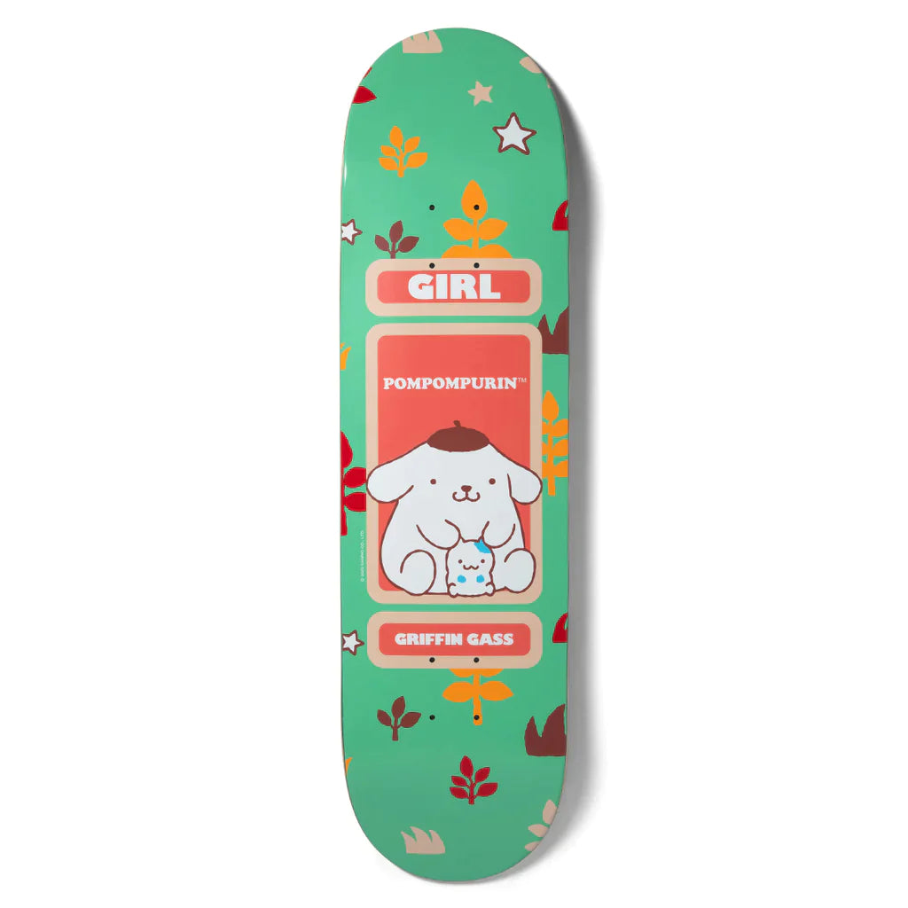 Girl Sanrio Friends Griffin Gass Skatebord Deck - 8.25 / 8.5