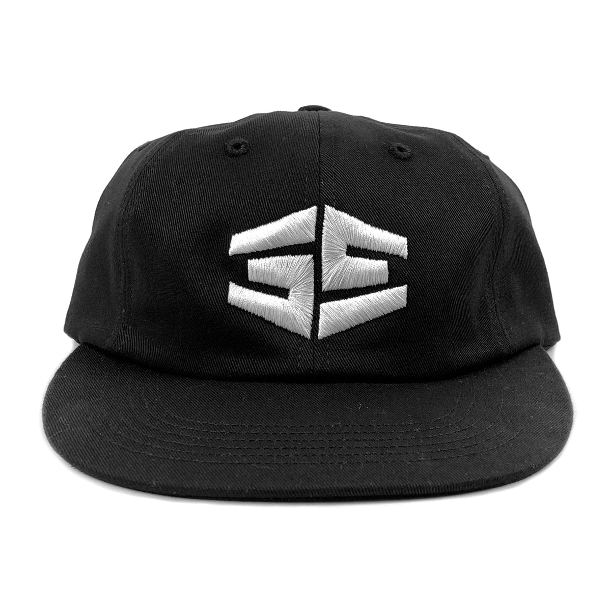 35th North Tron Strapback Hat - Black/White